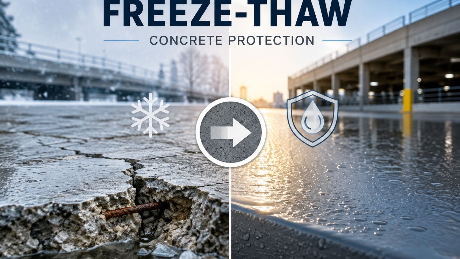 freeze thaw concrete protection