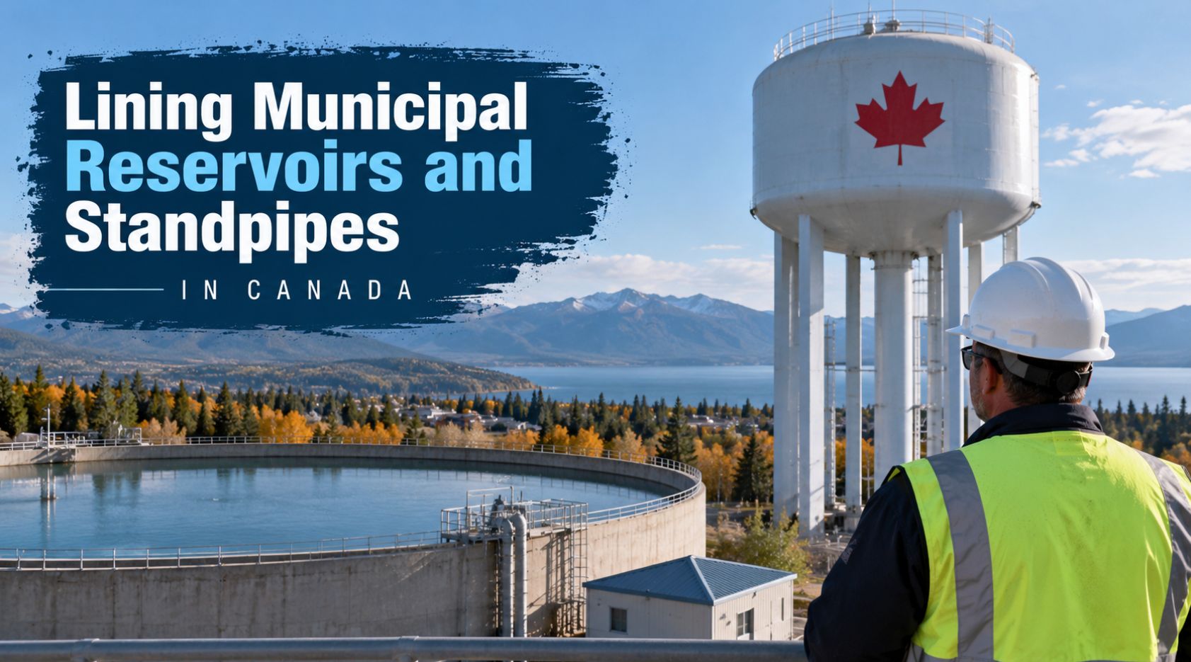 municipal water reservoir lining Canada